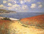 Claude Monet Path in the Wheat Fields at Pourville